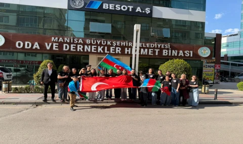 Mesir Festivalinde Azerbaycan Esintisi Aysel Dans Grubu Manisada