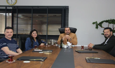 Rıfat Emin Uygur’dan Şahin Tuna Vardar’a Ziyaret!