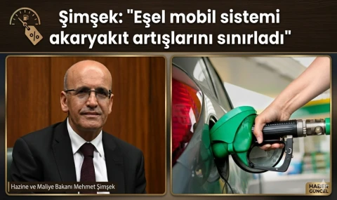 Şimşek: “Eşel mobil sistemi akaryakıt artışlarını sınırladı”