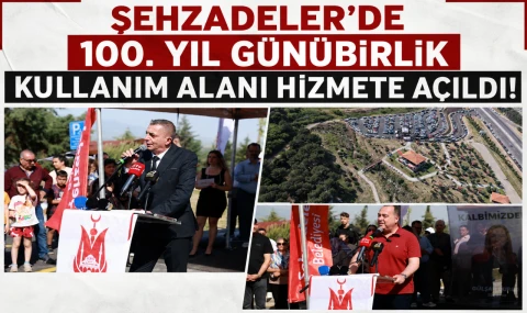100.Yıl Günübirlik Mesire Alanı Açıldı