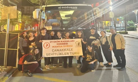 19 Mayıs Ruhunu Çanakkale Topraklarında Hissettiler