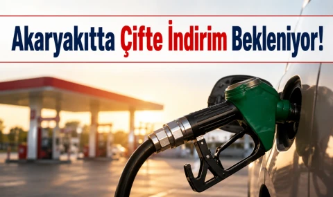 Akaryakıtta Çifte İndirim Bekleniyor!