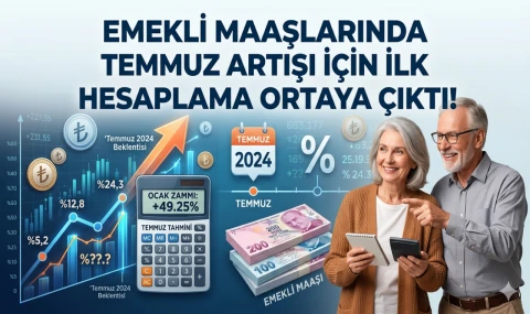 Emekli Maaşlarında Temmuz Artışı İçin İlk Hesaplama Ortaya Çıktı!