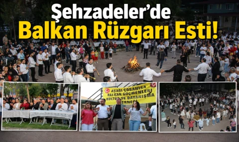 Şehzadeler'de Hıdırellez Coşkusu Geceye Damga Vurdu!