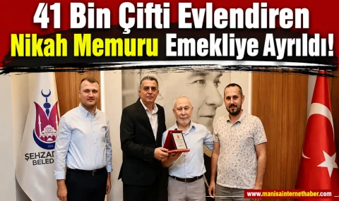 41 Bin Çiftin Nikahını Kıyan Nurettin Başkurt'a Duygusal Veda