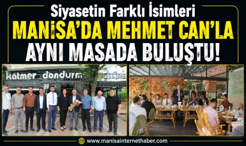 DEVA Partisi Genel Başkan Yardımcısı Mehmet Erdoğan, Turgutlu'da Mehmet Can'ın Konuğu Oldu!