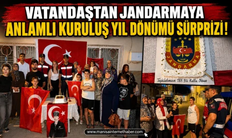 Manisa'da 187.Yıllık Güvene Anlamlı Kutlama...