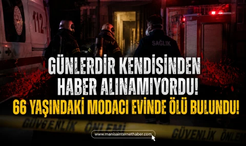 Manisa’da Acı Olay!