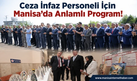 Manisa’da Ceza İnfaz Personeli Günü’ne Yoğun Katılım