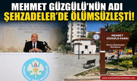 Mehmet Güzgülü’nün Adı Yaşadığı Mahalledeki Parkta Yaşatılacak