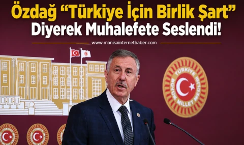 Muhalefete “Birlikte Hareket Edin” Mesajı Selçuk Özdağ’dan Geldi