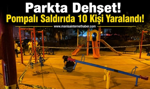 Parkta Korku Dolu Anlar! Saçmaların Hedefi Oldular...