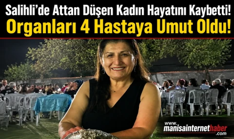 Salihli’de Acı Olay!