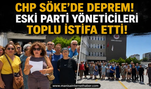 Aydın Söke’de CHP’den İstifa Rüzgarı