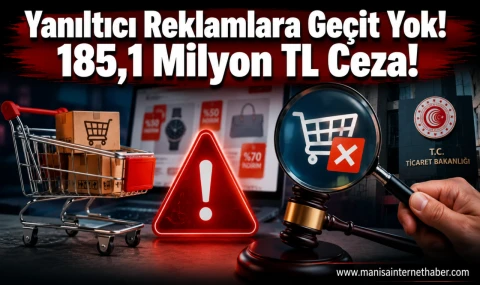 Ticaret Bakanlığı'ndan Yanıltıcı Reklamlara 185,1 Milyon TL Ceza