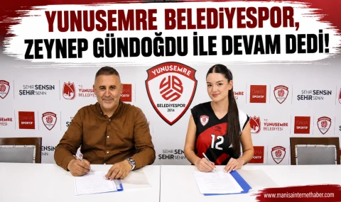 Yunusemre Belediyespor, Zeynep Gündoğdu ile Sözleşme Yeniledi