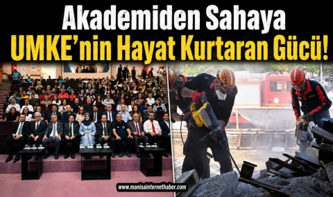 Manisa’da UMKE Haftası Kapsamında Medikal Kurtarma Sempozyumu Düzenlendi