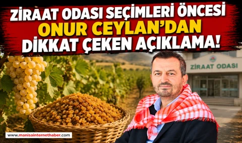 Onur Ceylan’dan Ziraat Odası Başkanlığı için adaylık sinyali