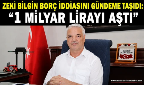 Saruhanlı’da Zeki Bilgin’den Belediye Yönetimine Sert Eleştiriler