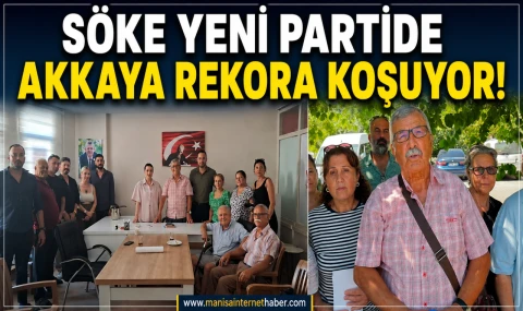 YENİ Parti Söke’de Üyelik Başvurularında Yoğunluk Yaşanıyor