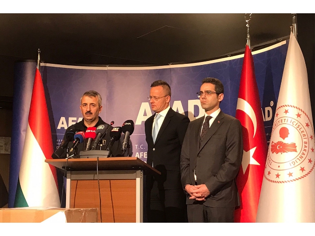 MACARİSTAN'LI BAKANIN AFAD ZİYARETİ